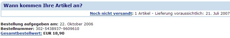 Schnappschuss Amazon