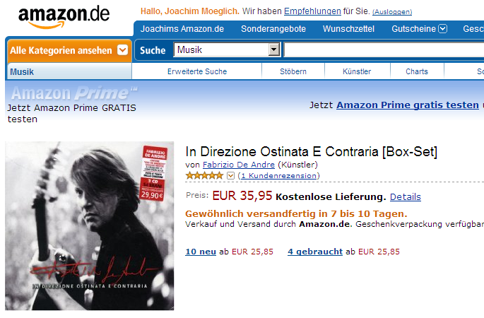 Amazon kann nix