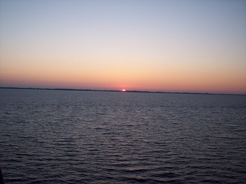 Sonnenuntergang in Schleswig