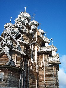 Kirche auf Kishi - Nahaufnahme